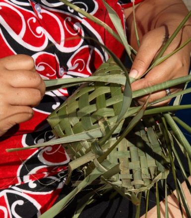 Weaving - Te Puia (Rotorua)